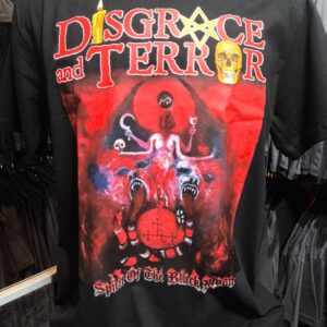 disgrace and terror